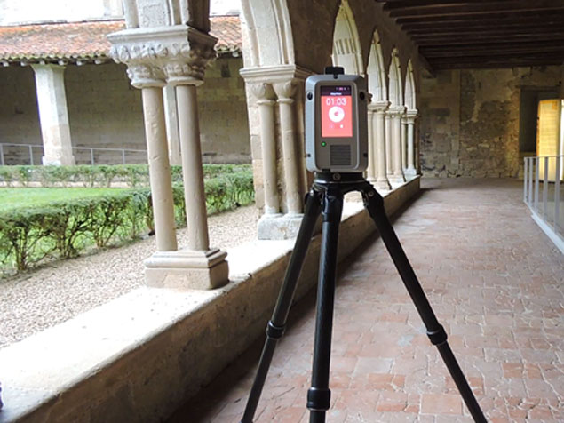 Topographie par laser scanner