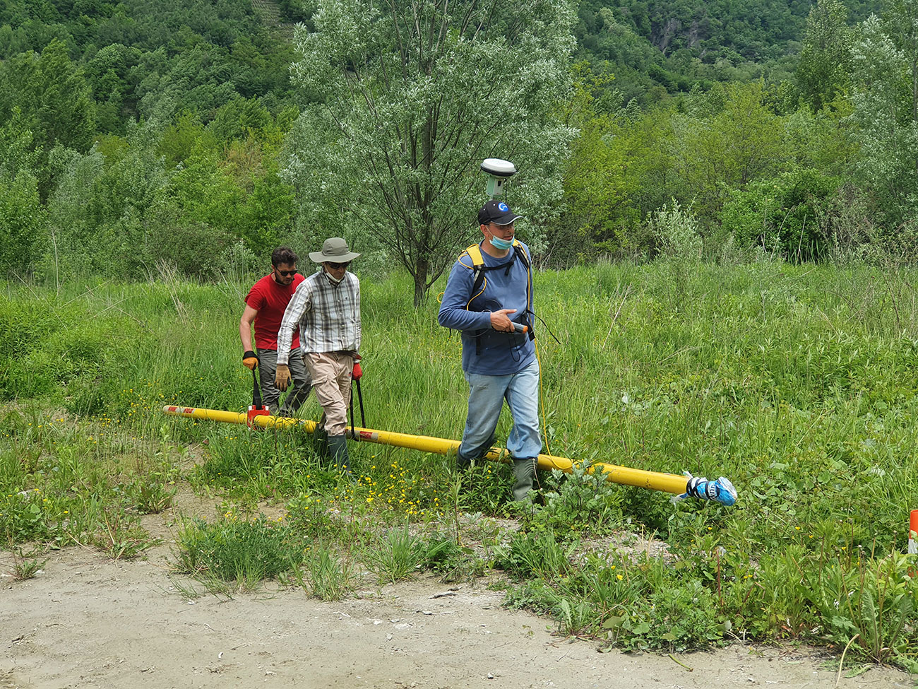 Recherche de contaminants dans une ancienne carriere